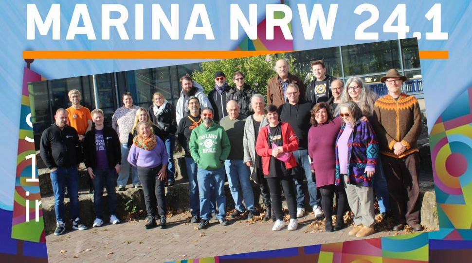 Gruppenfoto der Teilnehmenden der Marina NRW 24.1